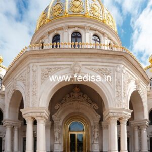 Hotel Entrance Gate Design with Traditional Touch No-8441