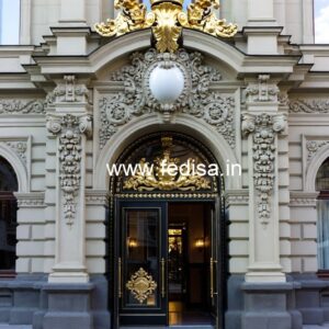 Luxury Hotel Main Gate Design with LED Lighting No-8443