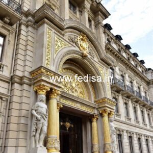 Resort Style Hotel Entrance Gate Design Ideas No-8444