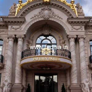 Hotel Entrance Gate Design for Modern Commercial Spaces No-8445