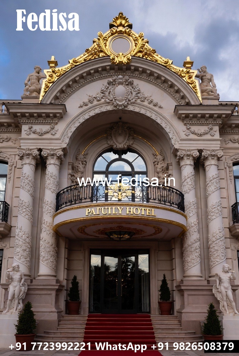 Hotel Entrance Gate Design for Modern Commercial Spaces No-8445