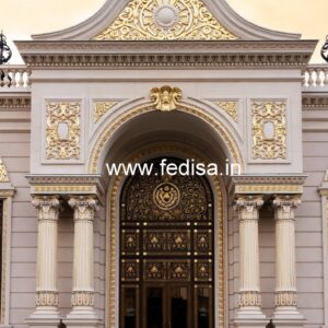 Hotel Entrance Gate Design with Minimalist Architecture No-8459