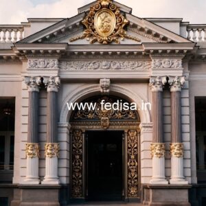 Hotel Main Gate Design with Premium Look No-8467