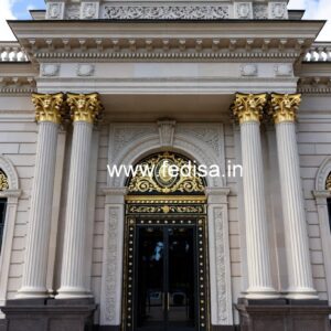 Contemporary Hotel Gate Design for Elegant Exterior No-8469
