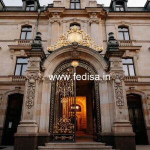 Premium Resort Entrance Gate Design for Luxury Hotels No-8473