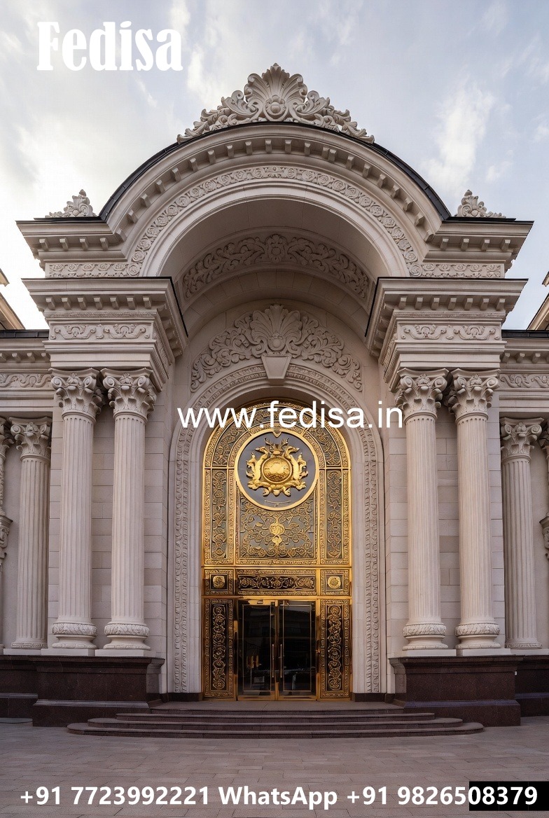 Modern Hotel Entrance Gate Design with Luxury Appeal No-8479