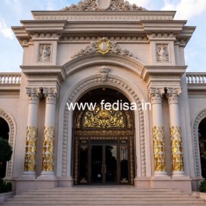 Grand Entrance Gate Design for Five Star Resort No-8481