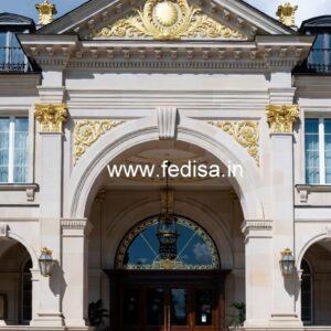 Stylish Hotel Main Entrance Design Ideas No-8490