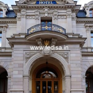 Hotel Exterior Entrance Gate Design with Grand Appeal No-8493