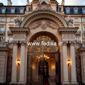Hotel Main Gate Design for Luxury Hospitality Spaces No-8495