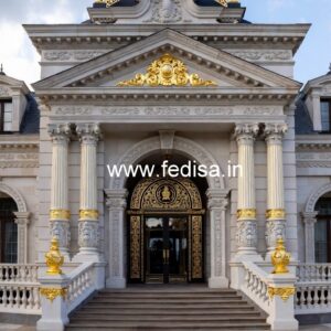 Hotel Entrance Gate Design with Premium Exterior Finish No-8497