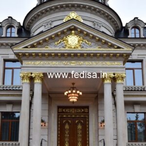 Grand Hotel Front Elevation Design Ideas No-8509