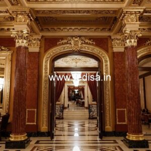 Luxury Resort Elevation Design with Elegant Facade No-8586