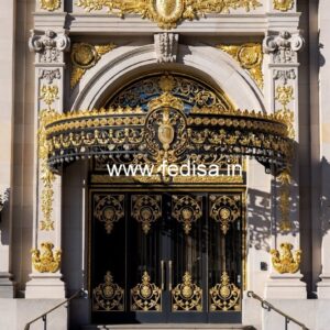 Contemporary Hotel Elevation Design with Lighting Effects No-8593