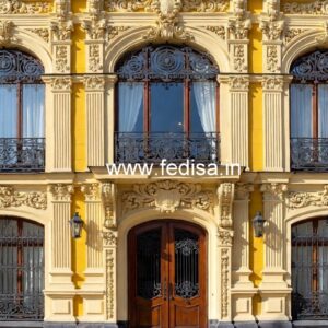 Luxury Hotel Elevation Design No-8601