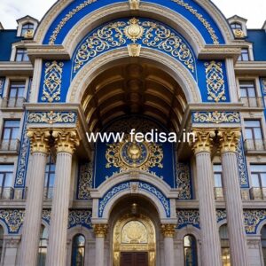 Elegant Hotel Facade No-8616