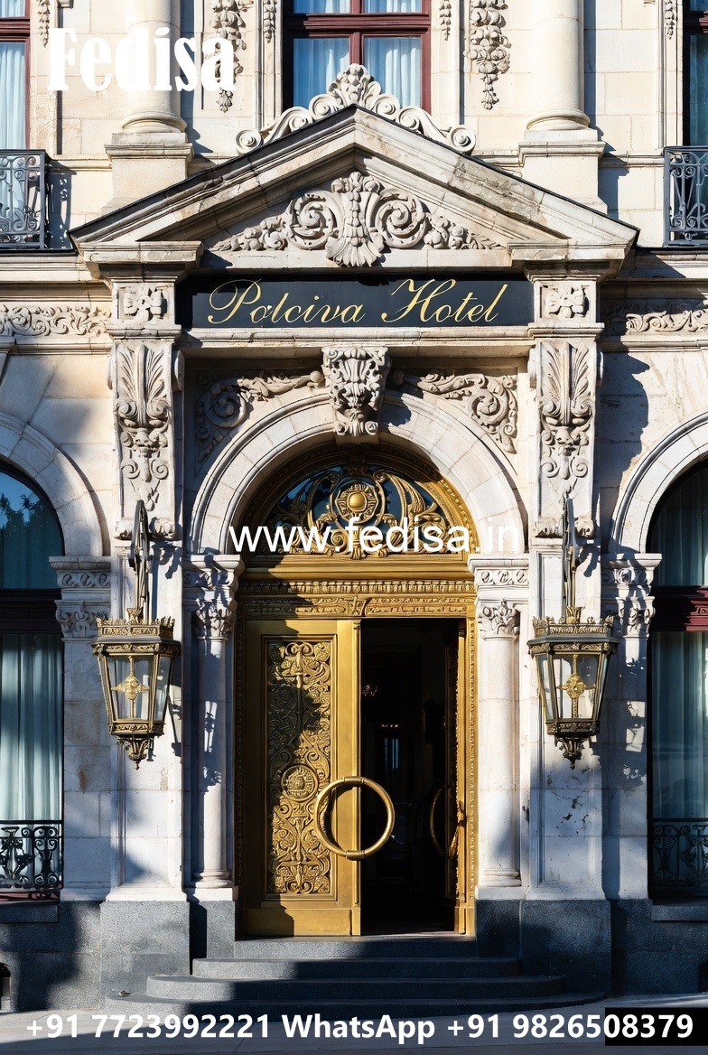Hotel Entrance Elevation No-8619