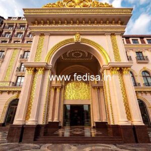 Elegant Building Elevation No-8689