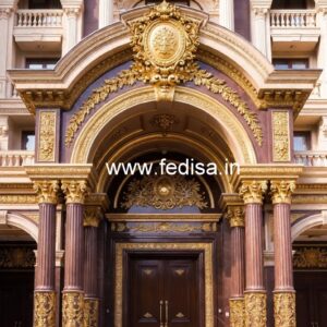 Stylish Front Elevation No-8735