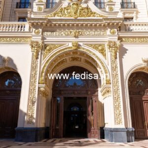 Luxury Hotel Front Elevation Design Concepts No-8805