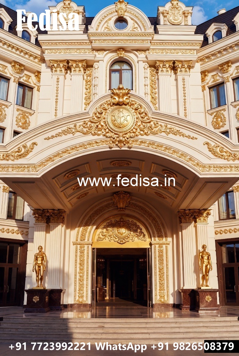 Stylish Luxury Hotel Elevation Architecture No-8816