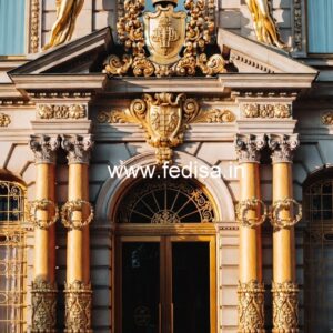 Contemporary Hotel Elevation for Luxury Resorts No-8819