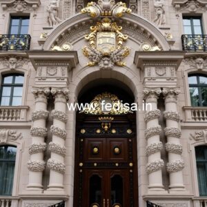 Contemporary Luxury Hotel Exterior Facade No-8847