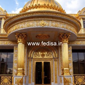 Contemporary Hotel Front Elevation Luxury No-8857