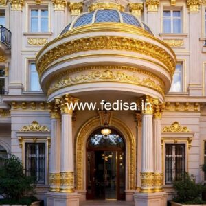 Stylish Hotel Front Elevation Luxury Concepts No-8876