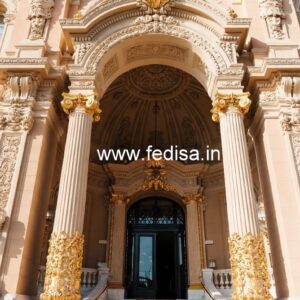 Luxury Hotel Architecture with Elegant Exterior No-8880