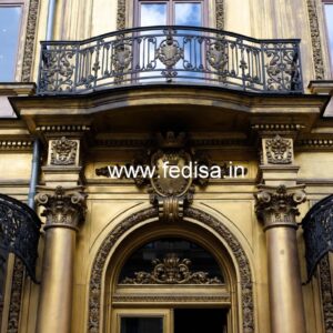 Luxury Hotel Exterior with Premium Materials No-8886