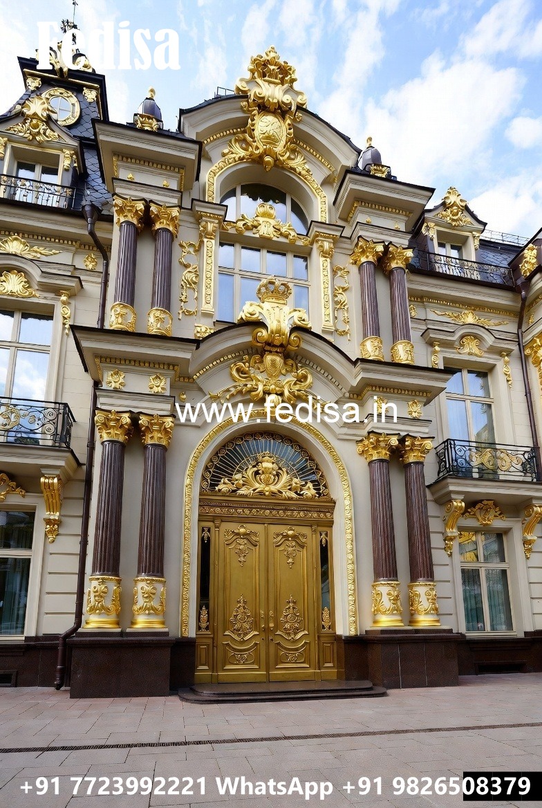 Luxury Resort Elevation with Elegant Lighting No-8890