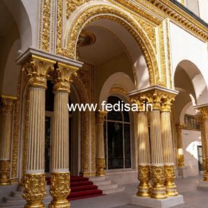 Premium Luxury Hotel Entrance Architecture No-8897