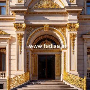 Elegant Hotel Front Design with Luxury Style No-8903