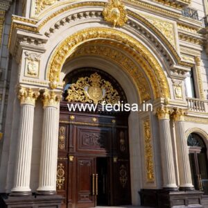Luxury Hotel Exterior with Sophisticated Style No-8932