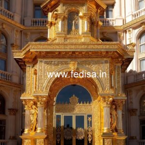 Stylish Luxury Hotel Entrance Elevation No-8943