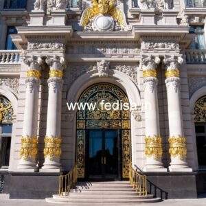 Elegant Luxury Resort Exterior Facade No-8947
