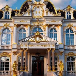 Stylish Luxury Hotel Elevation for Resorts No-8961