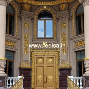 Luxury Hotel Elevation with Unique Exterior Style No-8969