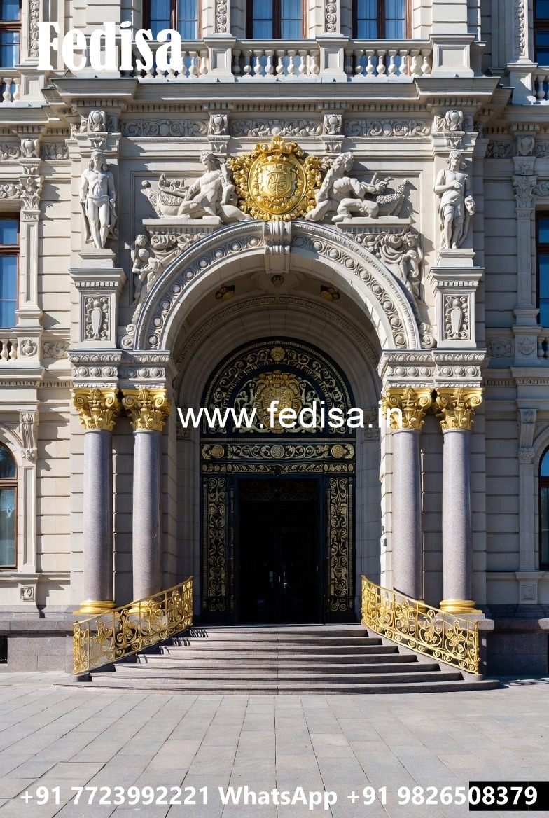Luxury Hotel Exterior with Premium Facade Finish No-8975