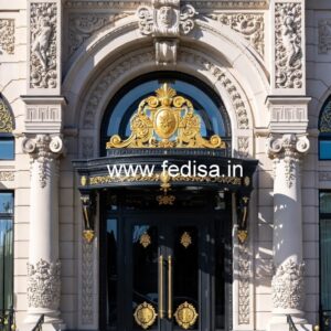 Contemporary Luxury Hotel Front Architecture No-8979