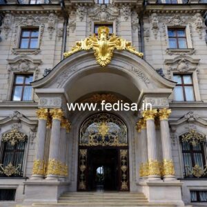 Luxury Resort Front Design with LED Lighting No-8982