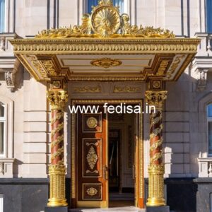 Luxury Hotel Exterior with Architectural Beauty No-8985