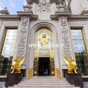 Luxury Hotel Exterior with Creative Architecture No-8994