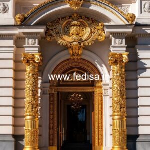Premium Hotel Main Entrance Gate Design Ideas No-9008