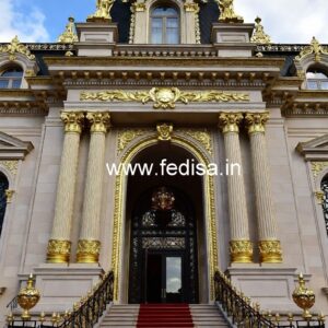 Modern Hotel Front Entrance Gate Design Concepts No-9012