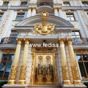 Luxury Hospitality Entrance Gate Design Ideas No-9016