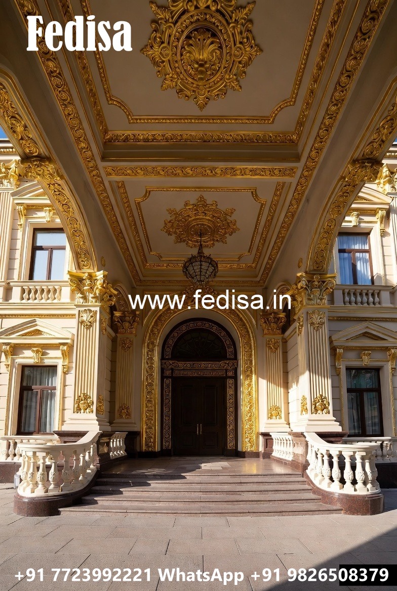 Stylish Hotel Entrance Architecture and Gate Design No-9025