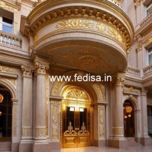 Hotel Gate Design with Luxury Modern Aesthetic No-9026