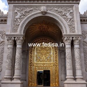 Grand Resort Entrance Gate Design with Lighting No-9027